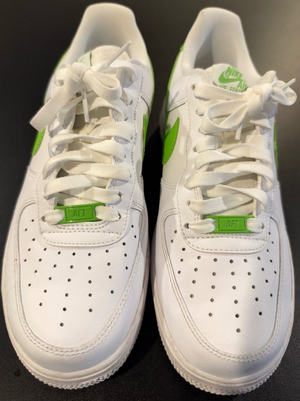 Nike Air Force 1 White/ Action Green